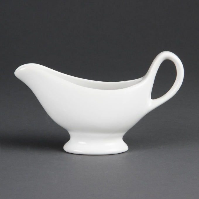 Saucières blanches Whiteware 180 ml (lot de 6) - Olympia