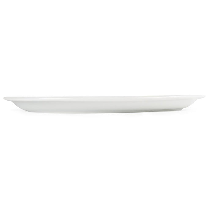 Assiettes Ovales Blanches 295 mm (lot de 6) - Olympia