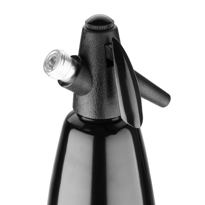 Siphon à eau de seltz noir 1 L - Olympia