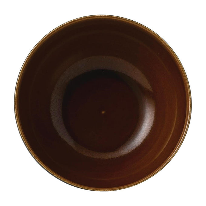 Bols à nouilles Nourish Black Onyx deux tons 183 mm (lot de 6) - Churchill