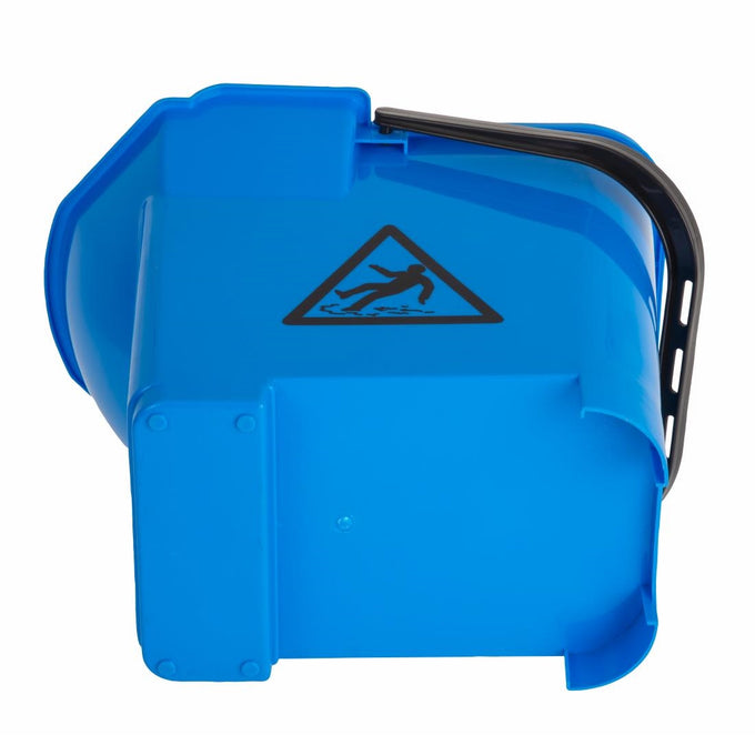 Seau essoreur bleu 14 L - Jantex