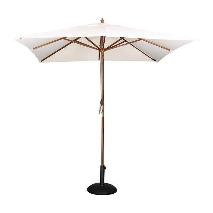 Parasol carré 2,5m crème - Bolero