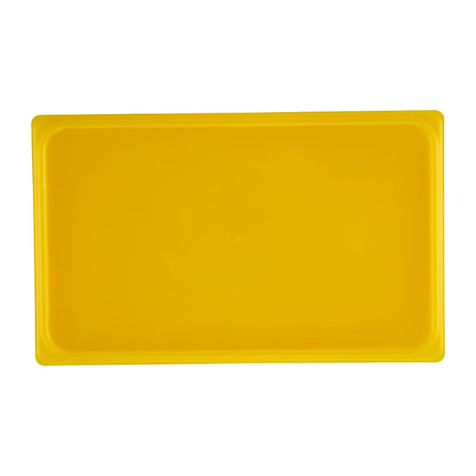 Couvercle hermétique en polypropylène GN 1/1 Safetrak IML jaune - Cambro