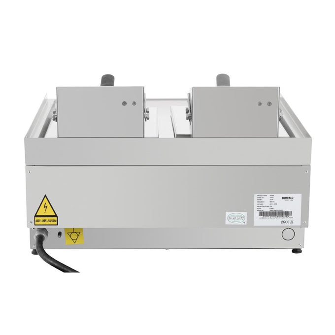 Friteuse électrique double Série 600 2 × 8 L - Buffalo