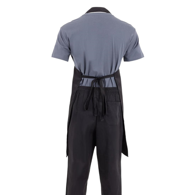 Tablier bavette noir - Whites Chefs Clothing