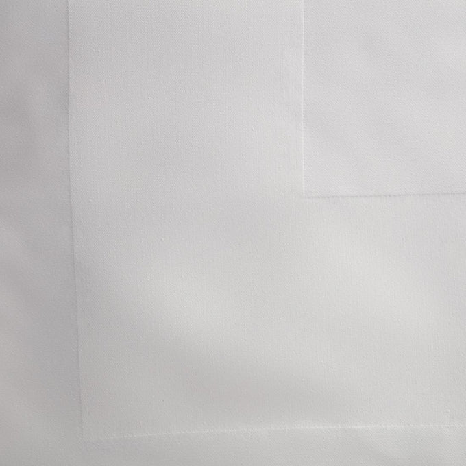 Nappe blanche bande de satin 1600 × 1600 mm - Mitre Luxury