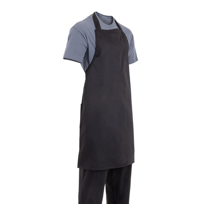 Tablier bavette noir - Whites Chefs Clothing