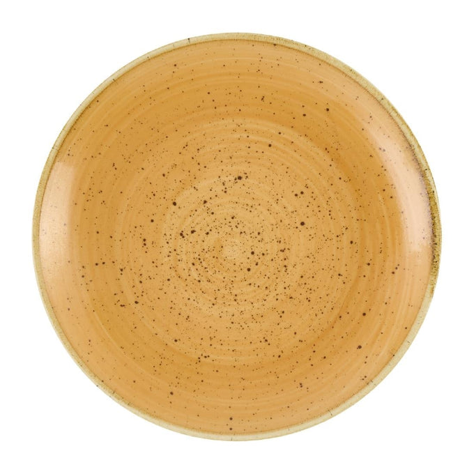 Assiettes avec rebord Stonecast Tangerine 165 mm (lot de 12) - Churchill
