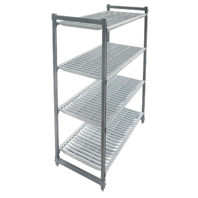 Unité de 4 étagères à claire-voie Camshelving Basics 1830 × 1530 × 460 mm - Cambro