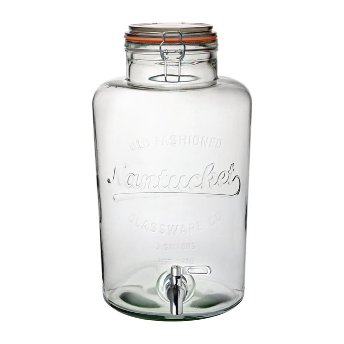 Distributeur de boissons en verre transparent 8,5 L - Utopia