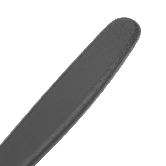 Couteau d'office lame droite noir 85 mm - Hygiplas