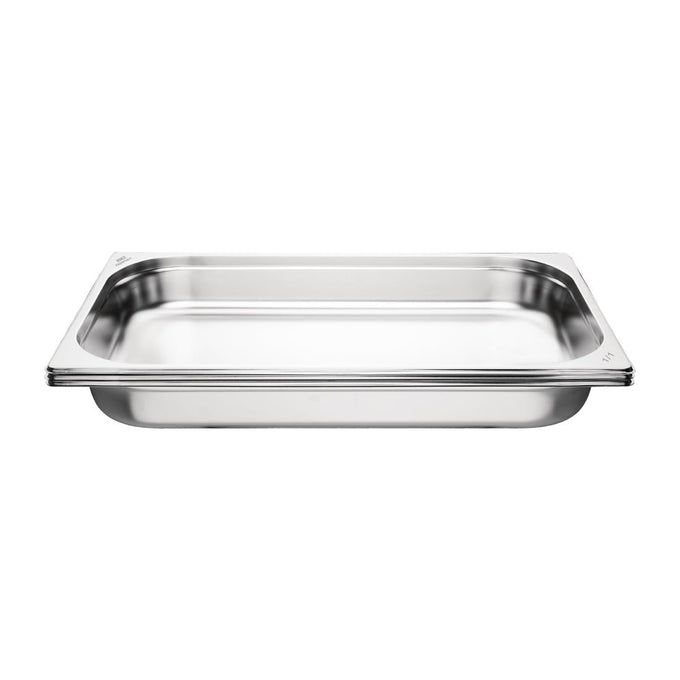 Bacs GN 1/1 inox 65 mm (lot de 3)