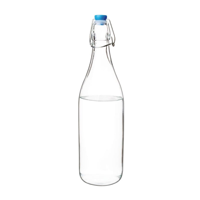 Bouteille d'eau en verre 1 L (lot de 6) - Olympia