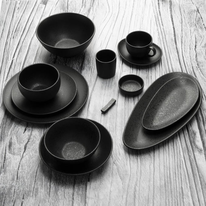 Assiettes Plates Rondes Fusion 203 mm (lot de 6) - Olympia