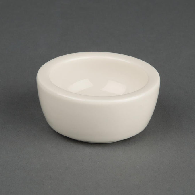 Pots à beurre Ivory 56 mm (lot de 12) - Olympia