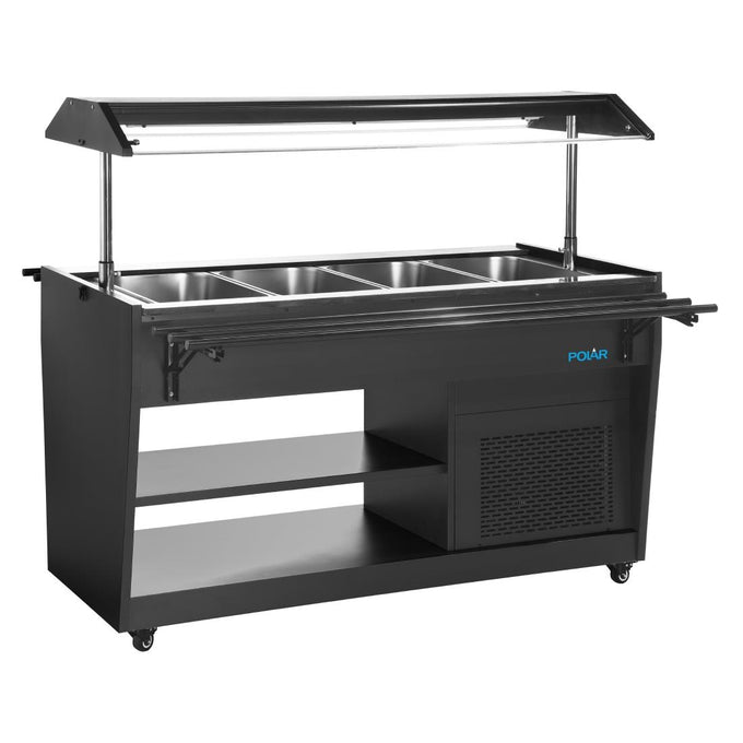 Buffet réfrigéré série G noir - Polar