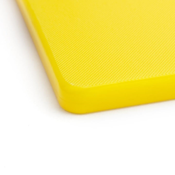 Petite planche à découper basse densité jaune - L 305 x P 229 x H 12 mm - Hygiplas