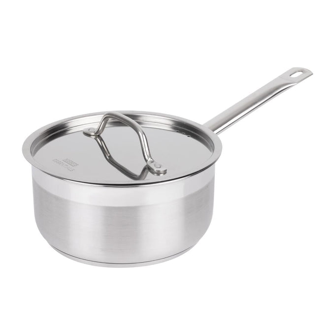 Casserole inox avec couvercle 200 mm - 3 L