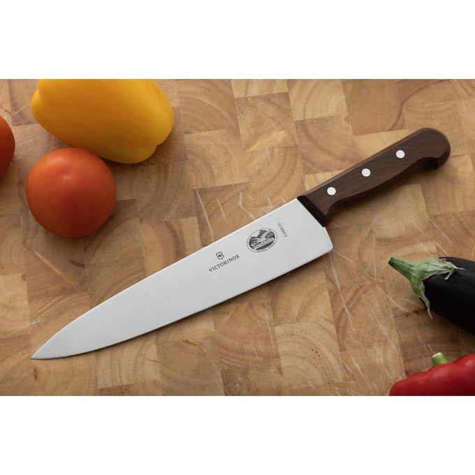 Couteau de cuisinier à manche en bois 255 mm - Victorinox