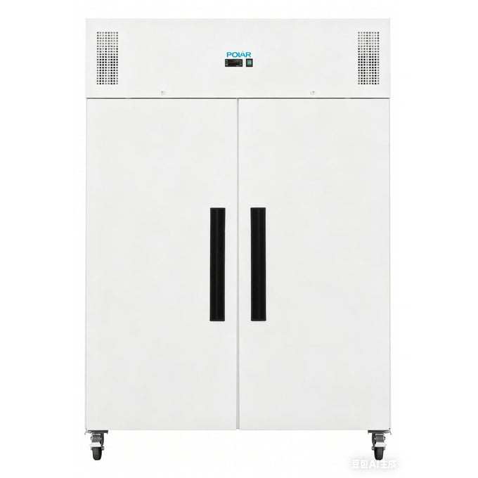 Armoire réfrigérée positive blanche série G 2 portes 1 152 L - Polar
