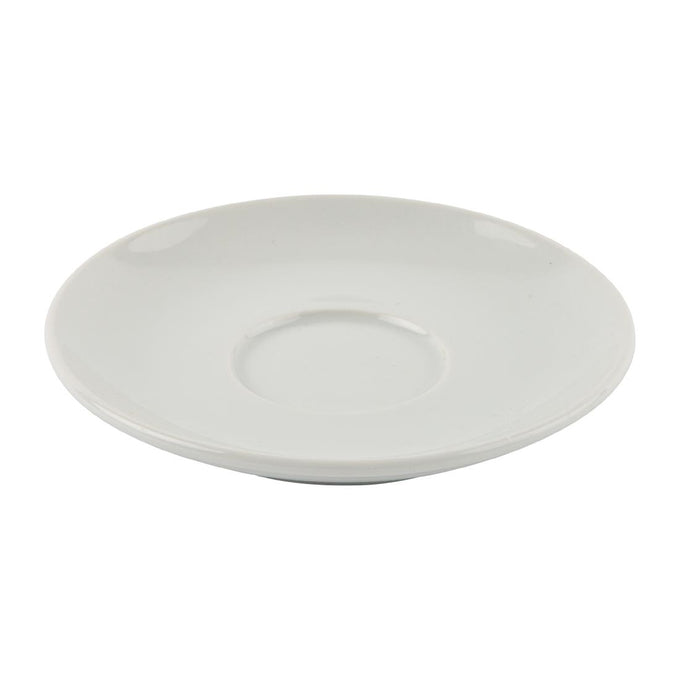 Soucoupes Élégantes Whiteware 148 mm (lot de 12) - Olympia