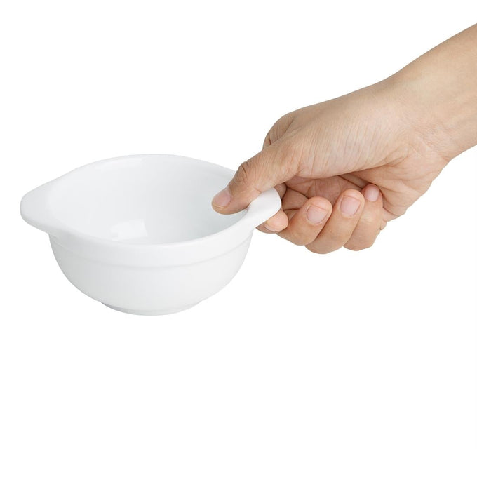 Bols à oreilles Whiteware 250 ml (lot de 6) - Olympia