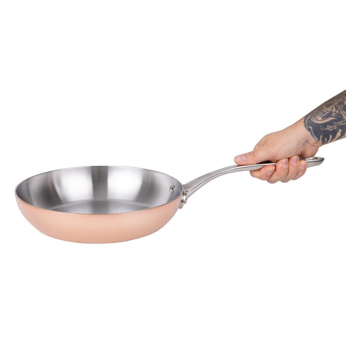 Batterie de cuisine en cuivre triple parois 3 pièces Cook Like A Pro - Vogue
