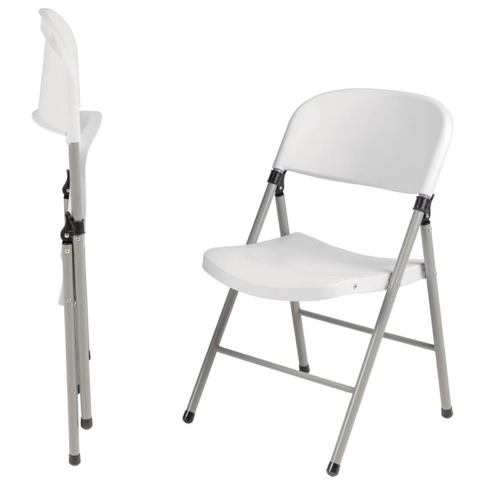 Chaises pliantes blanches (lot de 2) - Bolero