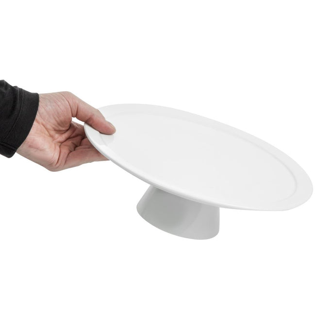 Présentoir à gâteau en porcelaine 305 mm