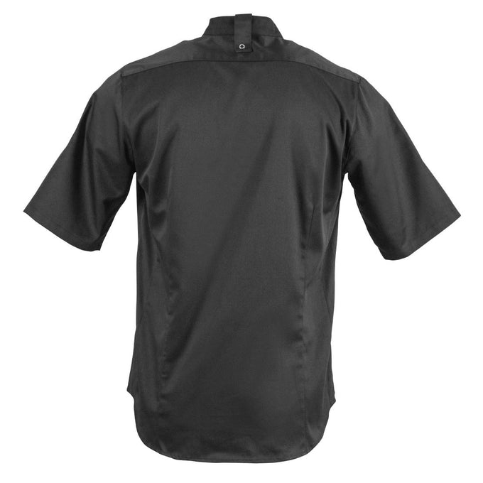 Veste de cuisine mixte col officier noire - Southside