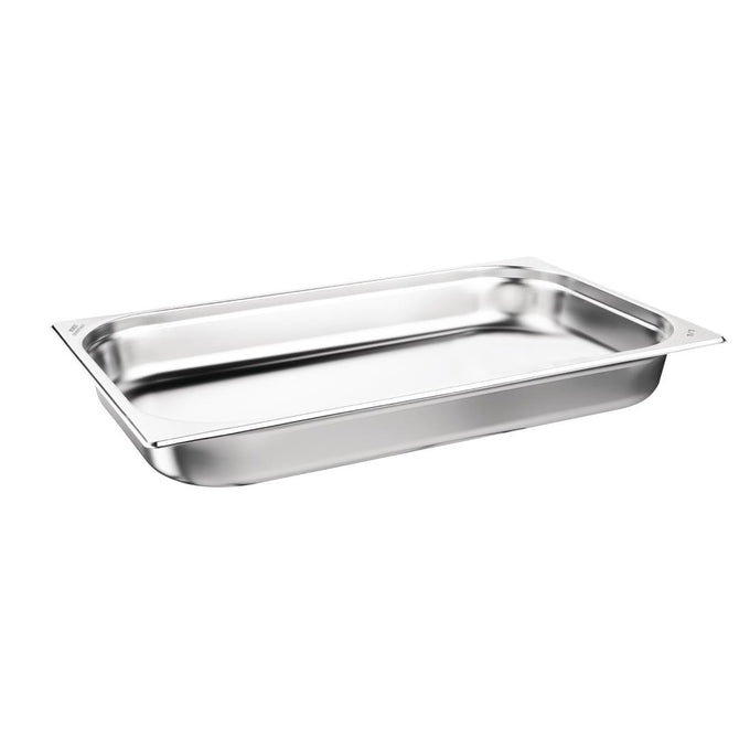 Bacs GN 1/1 inox 65 mm (lot de 3)