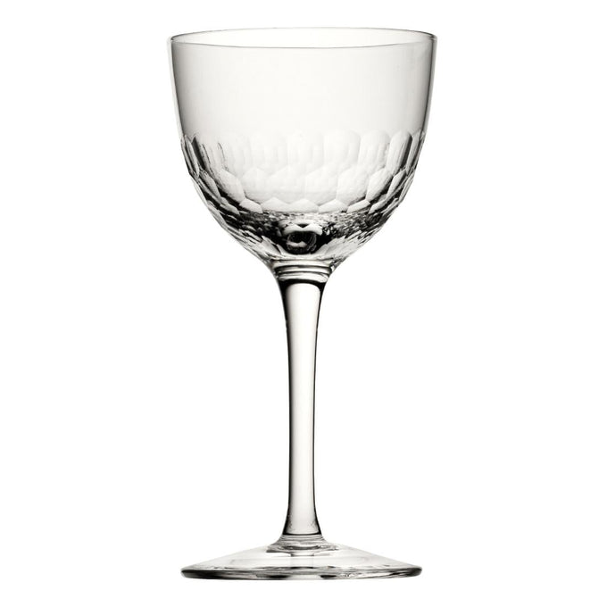 Verres à pied nid d'abeille Raffles Nick et Nora 170 ml (lot de 6) - Utopia