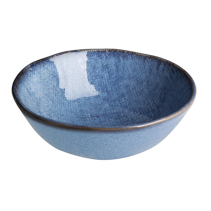 Bols plats Denim Blue 160 mm (lot de 6) - Olympia