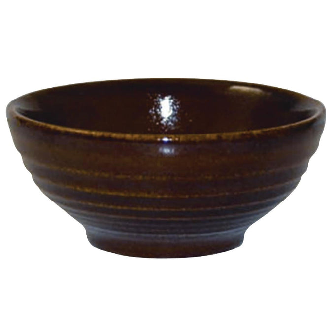 Bols à soupe Bit on the Side Brown 102 mm (lot de 12) - Churchill