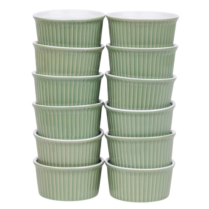 Ramequins de couleur vert 145 ml (lot de 12) - Olympia