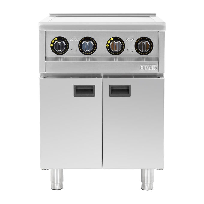 Plaque induction 4 zones sur meuble Série 600 2 × 3 kW - Buffalo