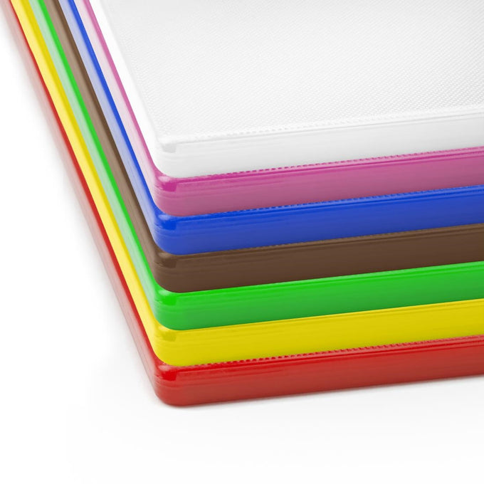 Ensemble de 7 grandes planches à découper basse densité 10 mm - Hygiplas