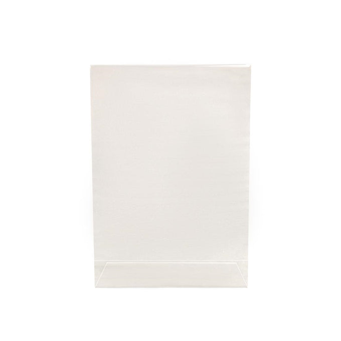 Protège-menus incliné en acrylique A5 - Olympia