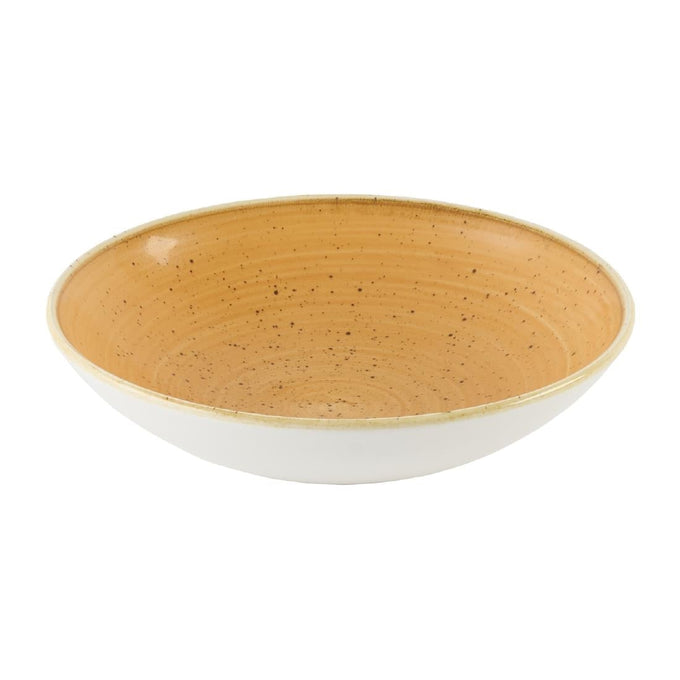 Bols Stonecast Tangerine 182 mm (lot de 12) - Churchill