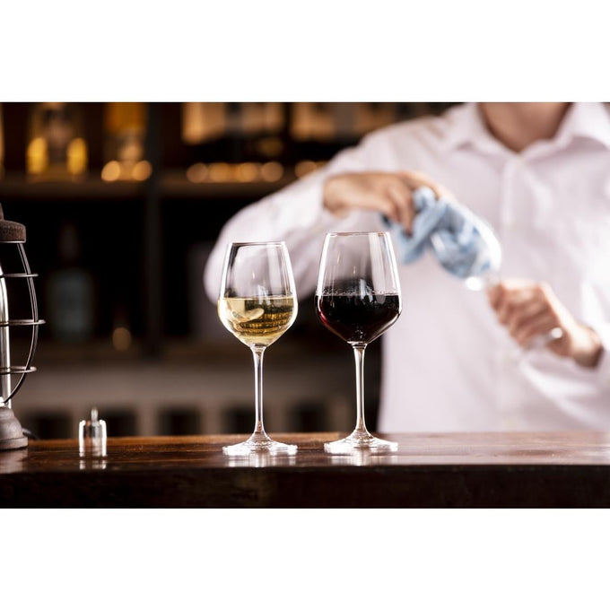 Verre à vin en cristal Chime 365 ml (lot de 6) - Olympia