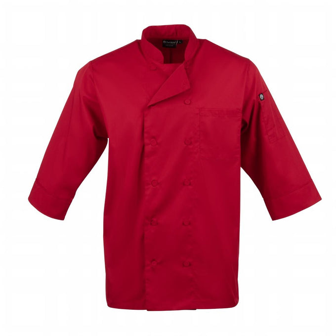 Veste de cuisine mixte rouge - Chef Works