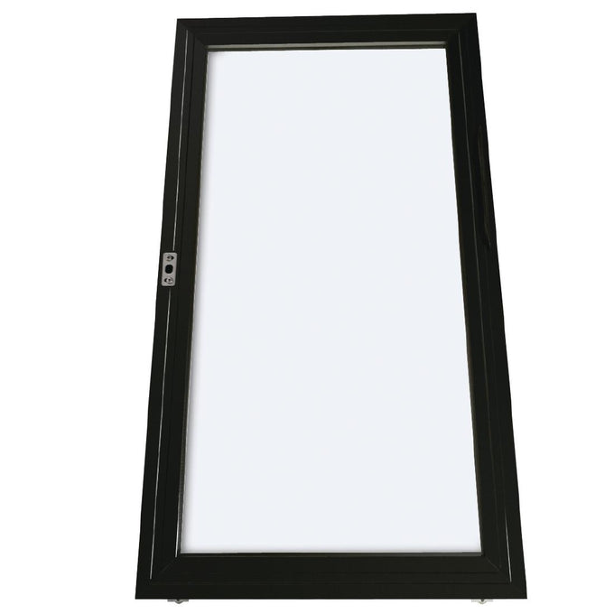 Porte coulissante droite pour arrière-bar trois portes coulissantes Série G noir 320 L - Polar