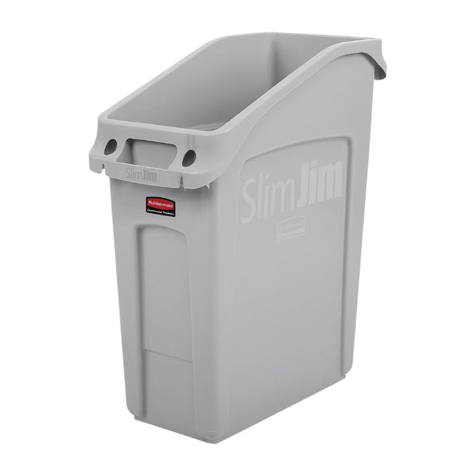 Conteneur sous-comptoir Rubbermaid gris 49 L - Slim Jim