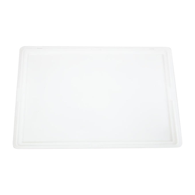 Couvercle pour boîte à pâte à pizza en polyéthylène 60 × 40 × 2 cm - Cambro