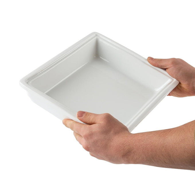 Plat en porcelaine GN 1/2 65 mm - Olympia