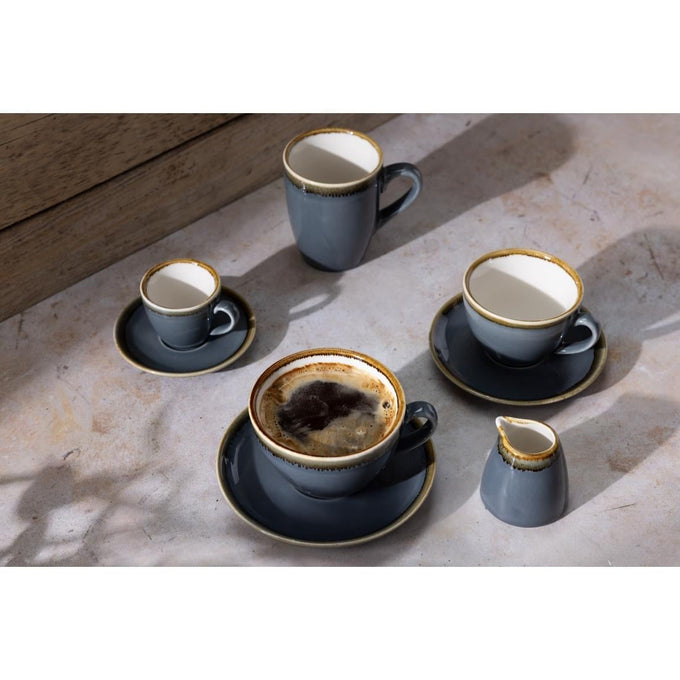 Tasse à cappuccino Kiln océan 230 ml (lot de 6) - Olympia