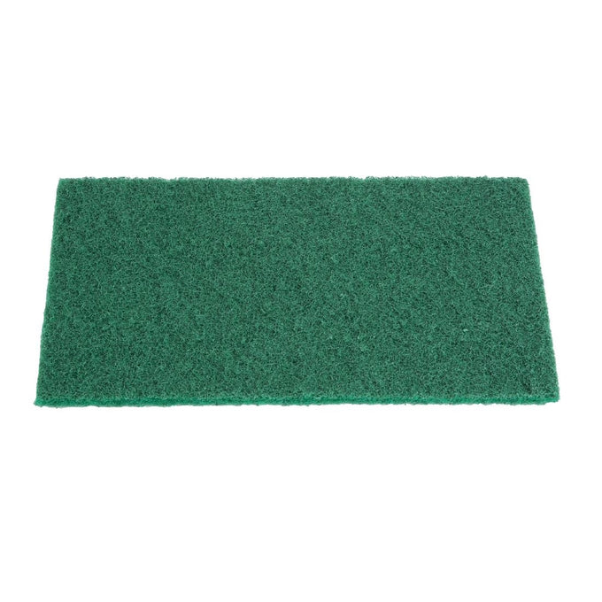 Grands tampons à récurer verts (lot de 10) - Jantex