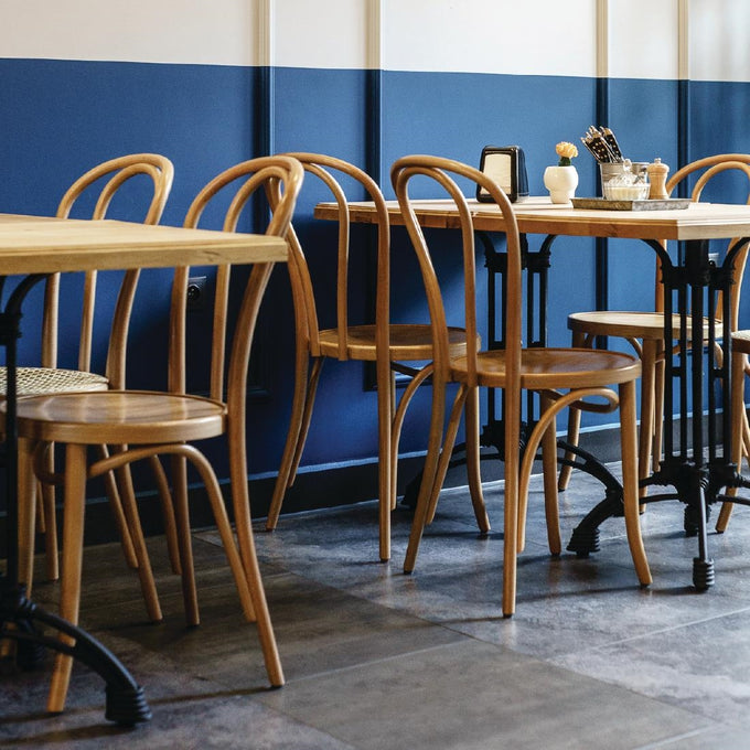 Pied de table Brasserie en fonte - L 620 x P 620 x H 720 mm - Bolero