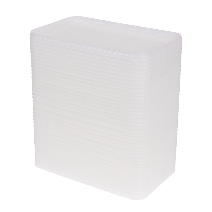 Couvercles pour bacs à glace Reusable 1,2 L (lot de 40) - Fiesta Recyclable
