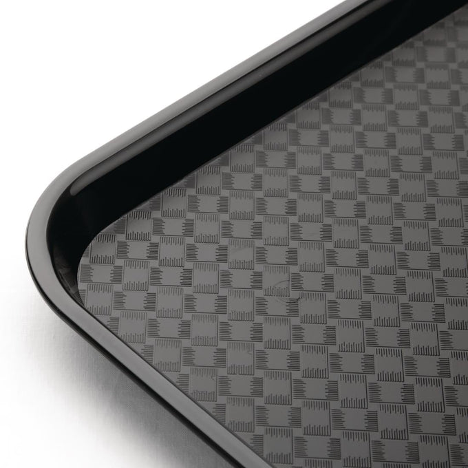 Plateau self-service Kristallon noir 450 × 350 mm - Olympia